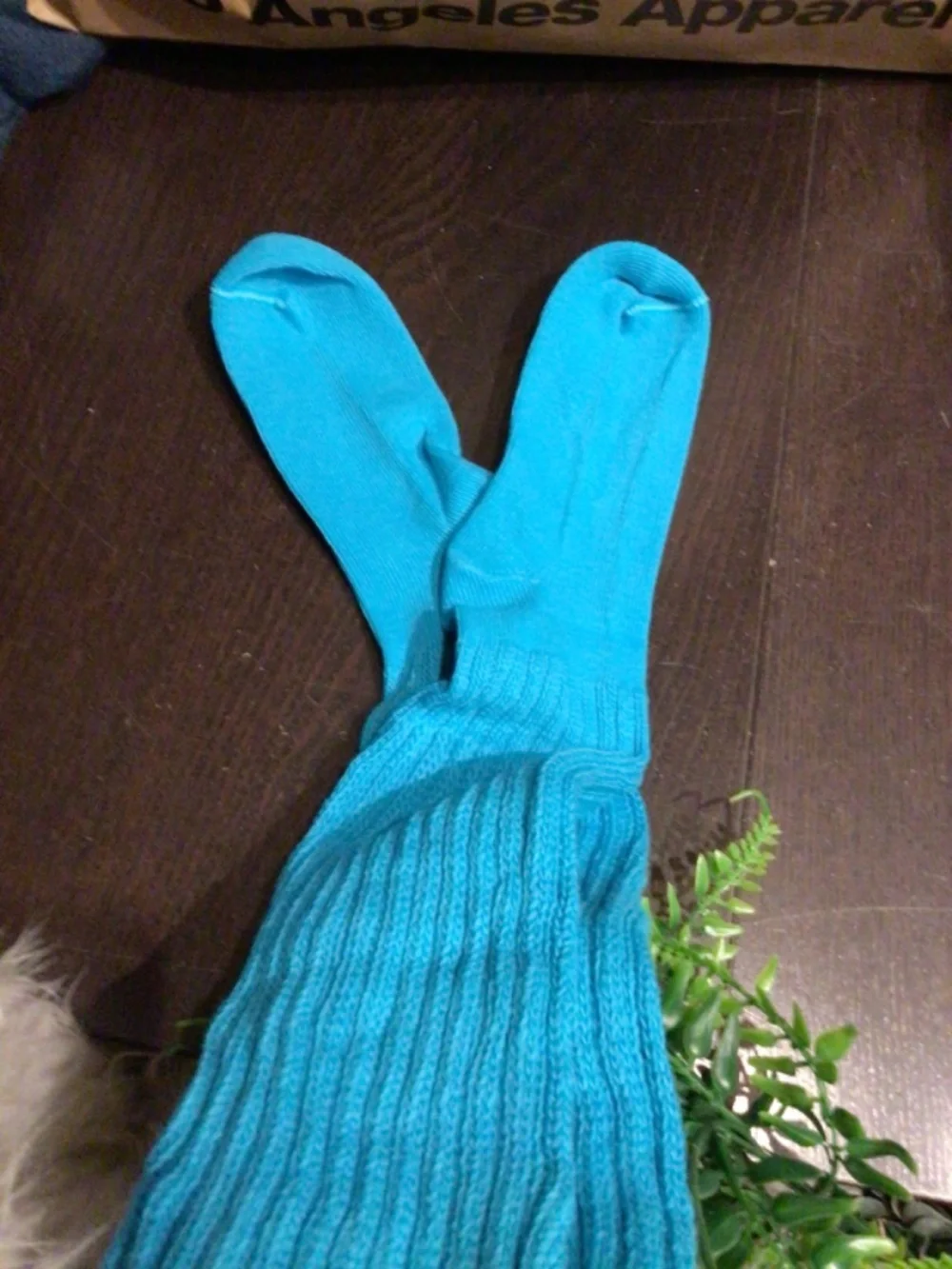 Over knee LA apparel socks